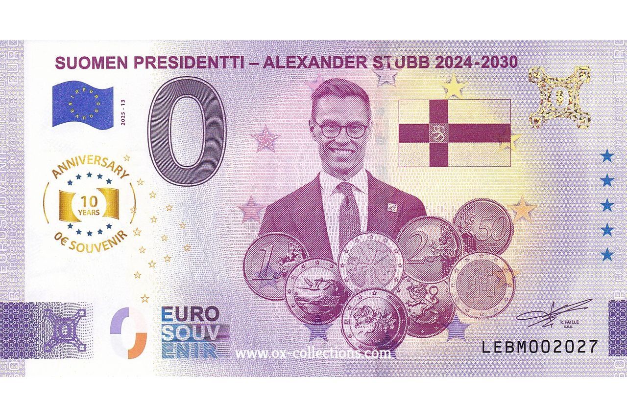 FI - Suomen Presidentti - 2025-13 Alexander Stubb