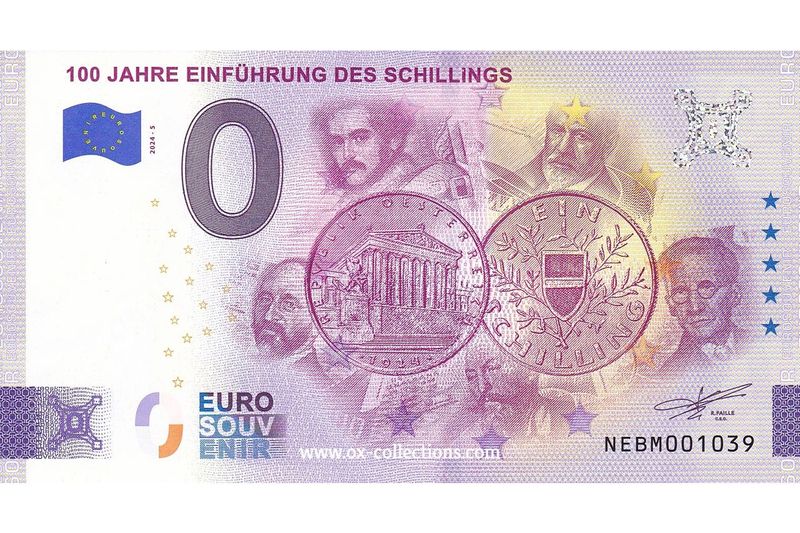 AT - 100 Jahre Einführung des Schillings - 2024-05 AT - 100 Jahre Einführung des Schillings - 2024-05