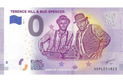 0 Euro-Schein Terence Hill & Bud Spencer 2021-1