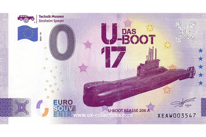 Zero Euro Note Technik Museen Sinsheim Speyer 2023-10 souvenir