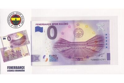 TR - Fenerbahçe SK - 2022-01 SPÉCIAL Billet 0 euro Fenerbahçe SK SP 2022-1 souvenir