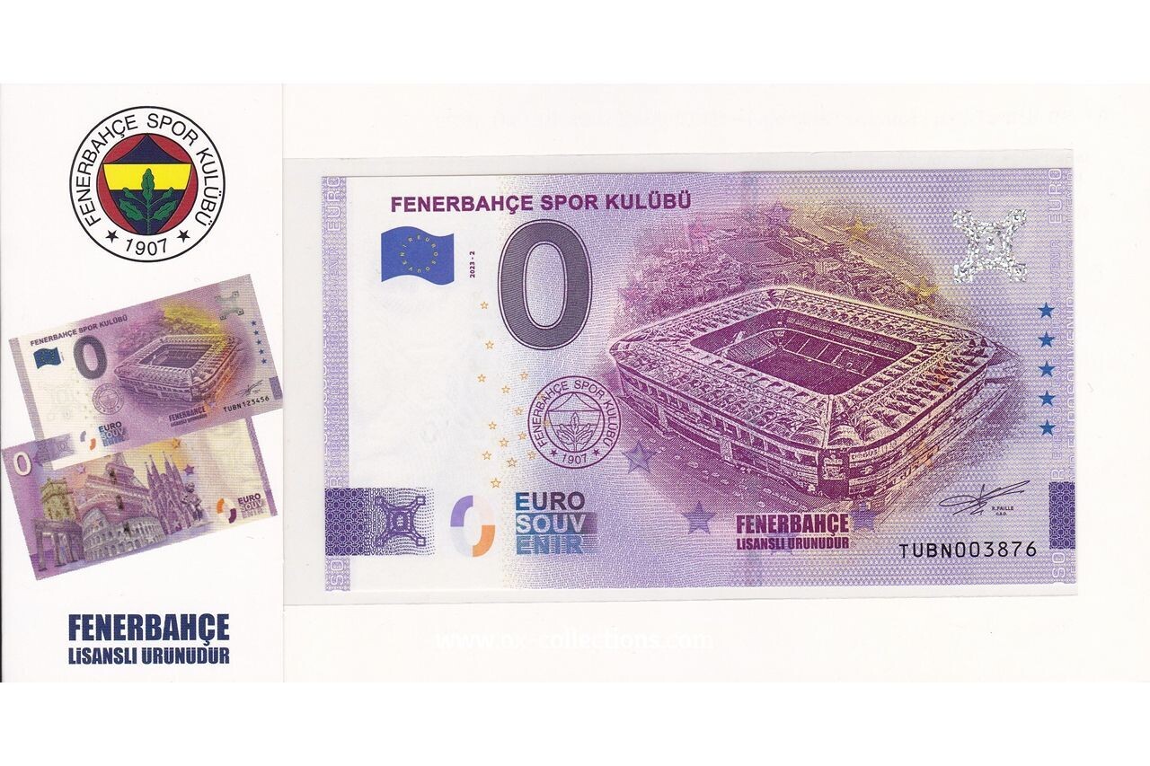 0 Euro-Schein Fenerbahçe SK SP 2023-2 Souvenir