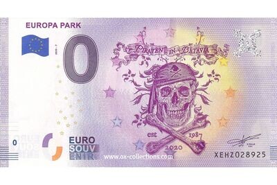 DE - Europa Park - 2020-07 Billet 0 euro Europa Park 2020-7 souvenir