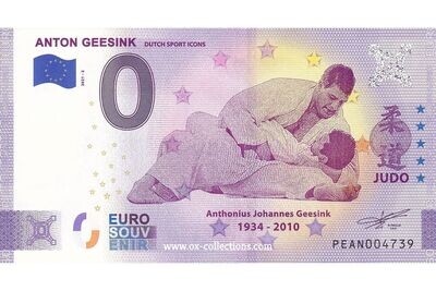 NL - Anton Geesink - 2021-02 Billet 0 euro Anton Geesink 2021-2 Anni souvenir