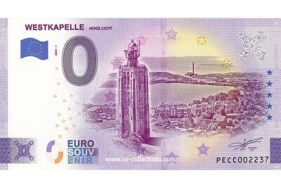 NL - Westkapelle - 2023-01 Billet 0 euro Westkapelle 2023-1 souvenir