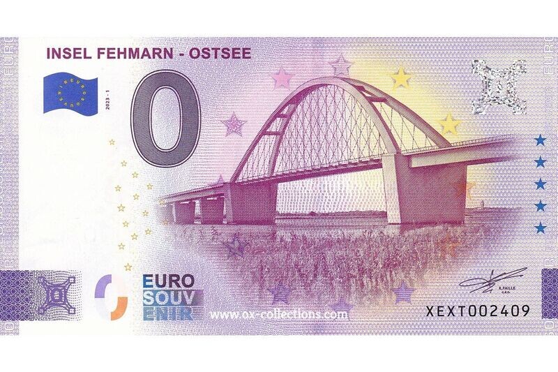 0 Euro-Schein Insel Fehmarn Ostsee 2023-1