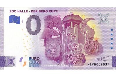 Zero Euro Note Zoo Halle 2024-2 souvenir