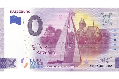 DE - Ratzeburg - 2024-01 0 Euro-Schein Ratzeburg 2024-1