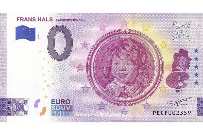 NL - Frans Hals - 2024-03 Billet 0 euro Frans Hals 2024-3 souvenir