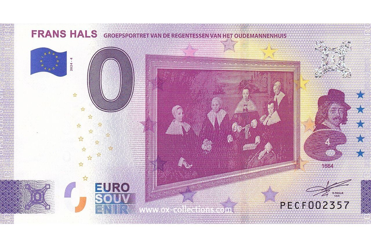 Billet 0 euro Frans Hals 2024-4 souvenir
