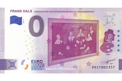 NL - Frans Hals - 2024-04 Billet 0 euro Frans Hals 2024-4 souvenir