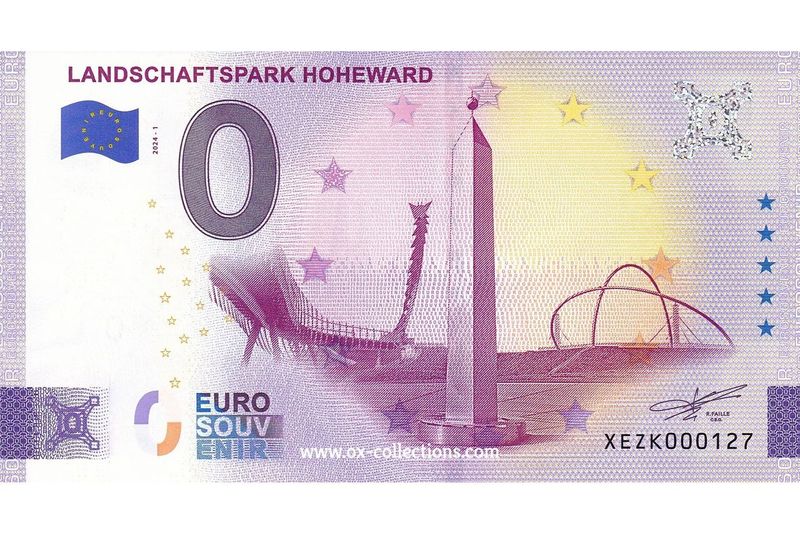 0 Euro-Schein Landschaftspark Hoheward 2024-1
