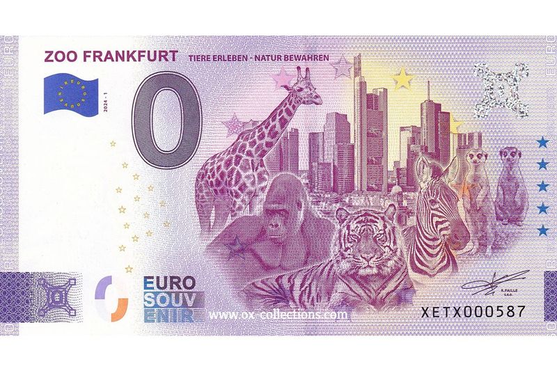 0 Euro-Schein Zoo Frankfurt 2024-1