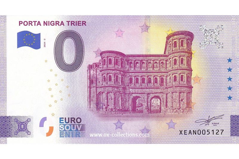 0 Euro-Schein Porta Nigra Trier 2024-3