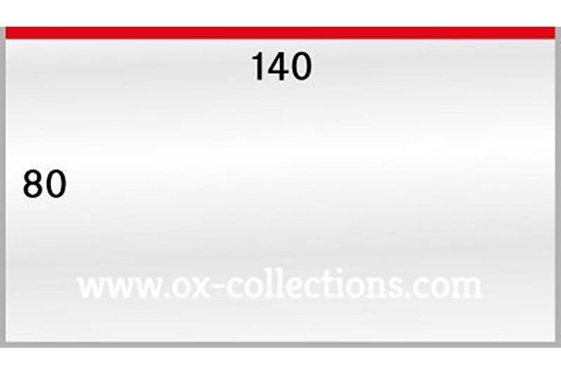 00 - LINDNER Schutzhüllen 140 x 80 mm (50 Stück)