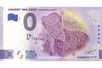 NL - Vincent van Gogh - 2023-08 0 Euro-Schein Vincent van Gogh 2023-8 Souvenir