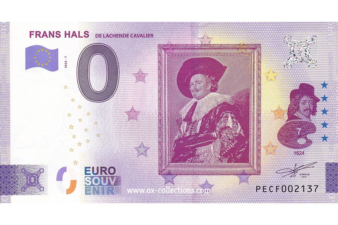 NL - Frans Hals - 2024-07 Billet 0 euro Frans Hals 2024-7 souvenir