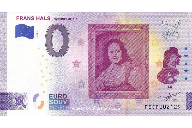 NL - Frans Hals - 2024-06 Billet 0 euro Frans Hals 2024-6 souvenir