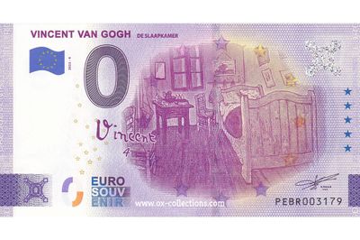 NL - Vincent van Gogh - 2022-04 Billet 0 euro Vincent van Gogh 2022-4 souvenir