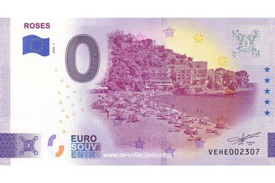 0 Euro-Schein Roses 2024-1 Souvenir