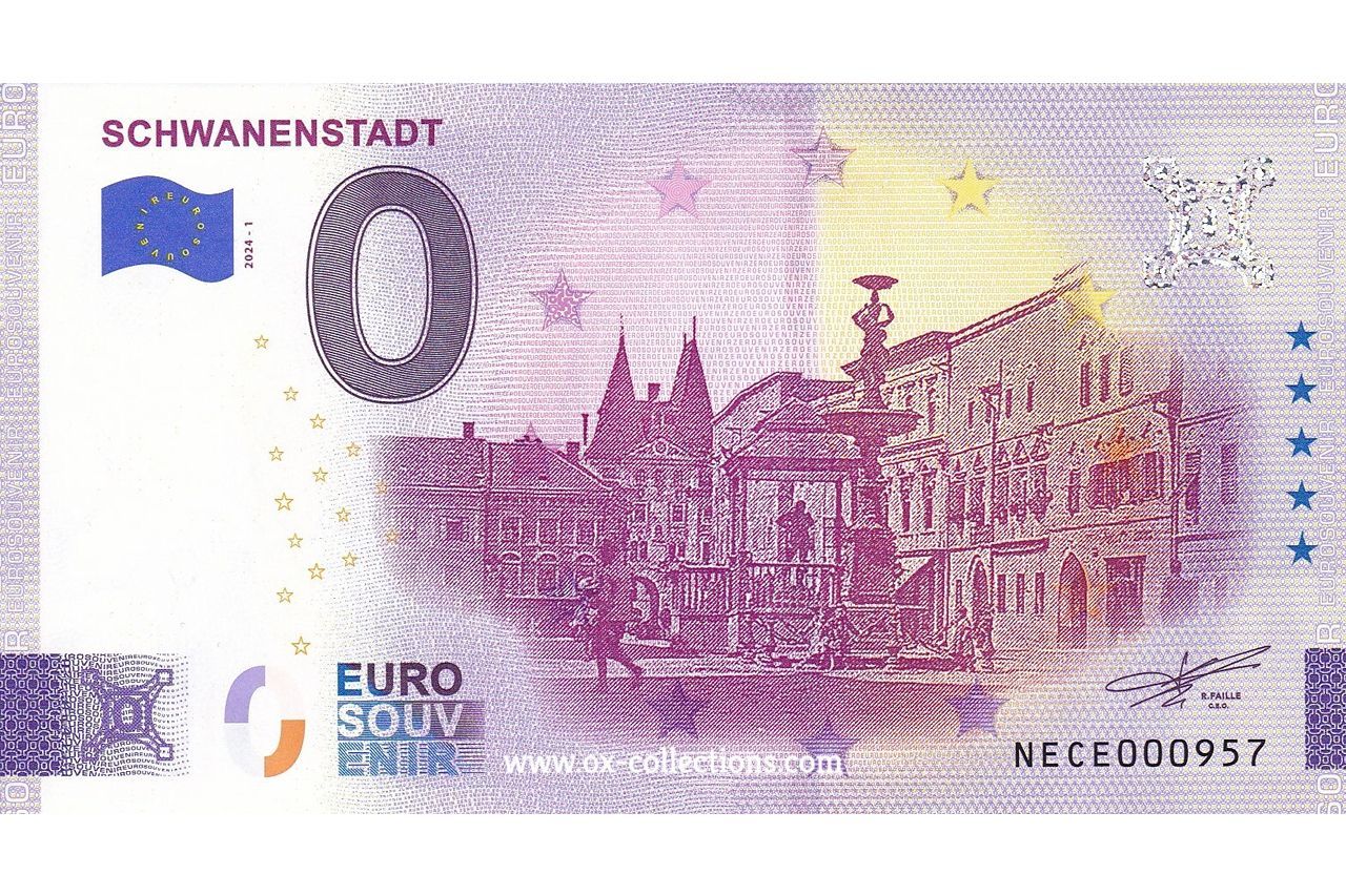 Zero Euro Note Schwanenstadt 2024-1 souvenir