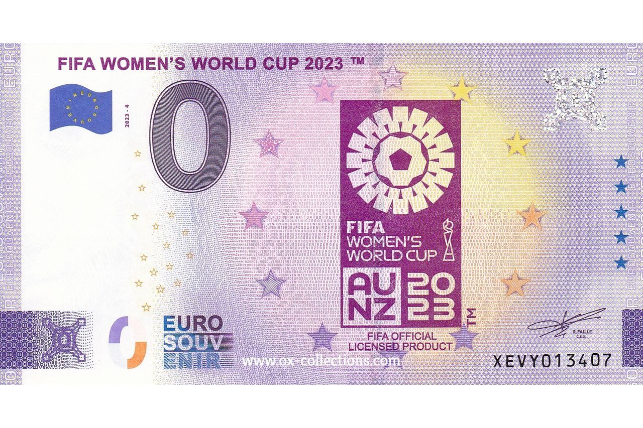 0 Euro-Schein FIFA Women's World Cup 2023 2023-4 Souvenir