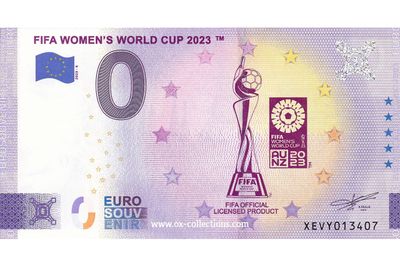 DE - FIFA Women's World Cup 2023 - 2023-06 0 Euro-Schein FIFA Women's World Cup 2023 2023-6 Souvenir