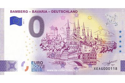 DE - Bamberg Bavaria - 2025-02 0 Euro-Schein Bamberg Bavaria 2025-2 Souvenir