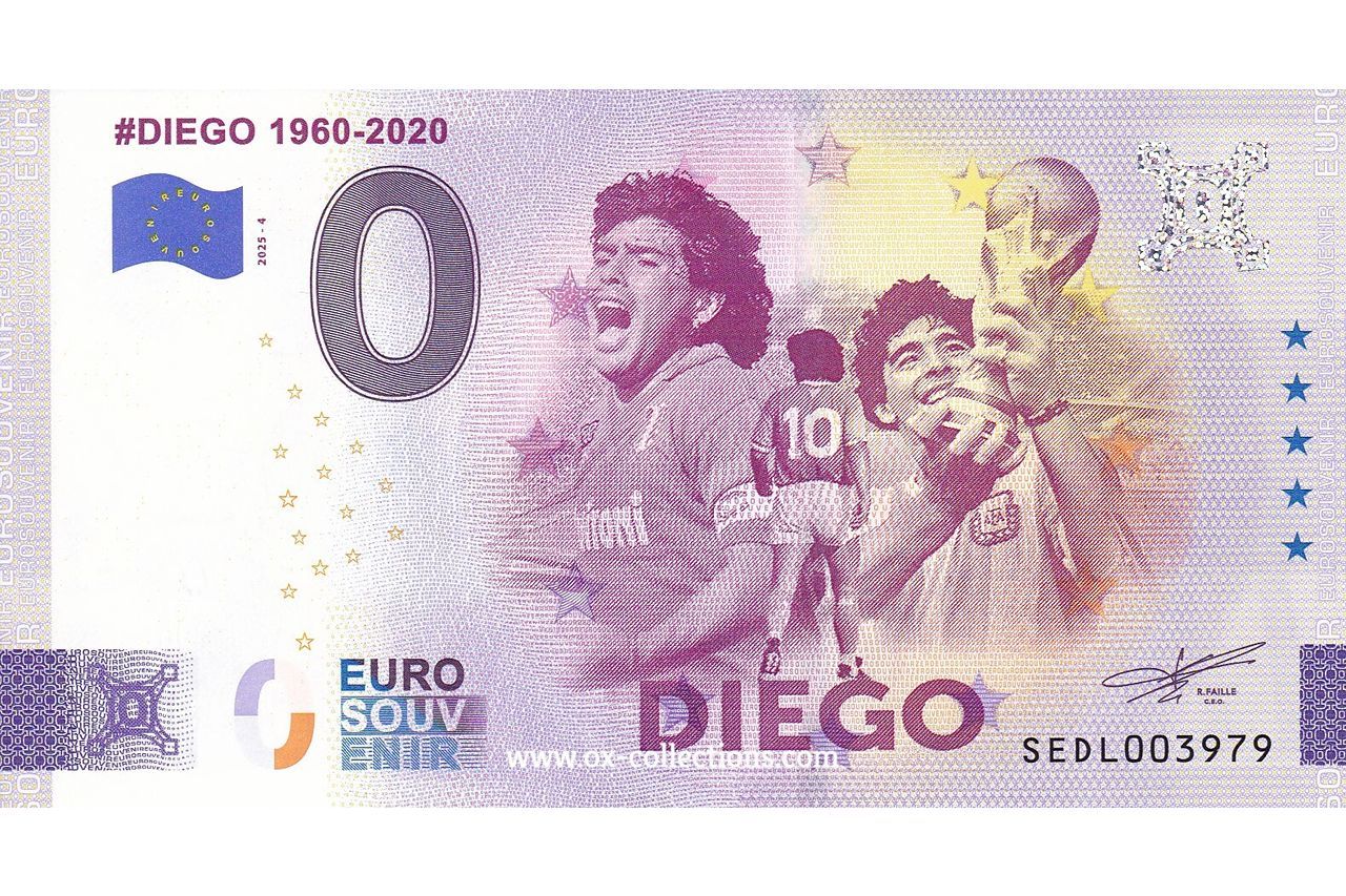 0 Euro-Schein Diego 2025-4