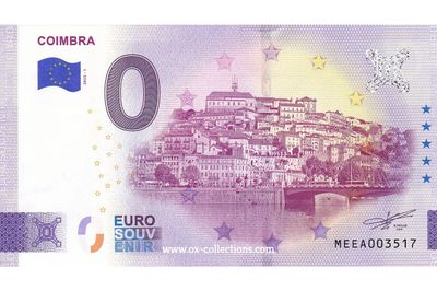 Zero Euro Note Coimbra 2025-1 souvenir
