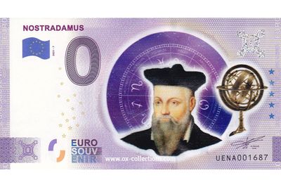 0 Euro-Schein Nostradamus COLOR 2021-7