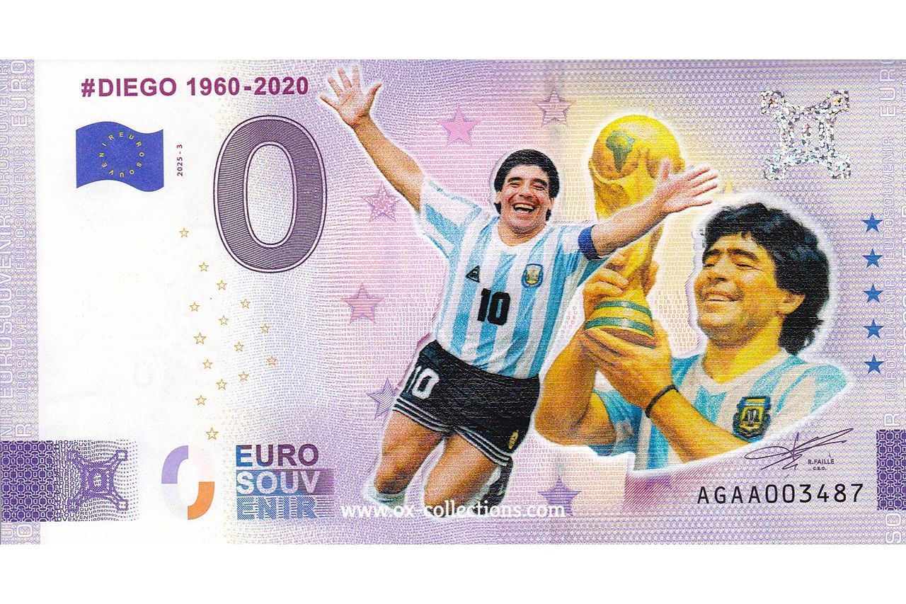 0 Euro-Schein Diego COLOR 2025-3