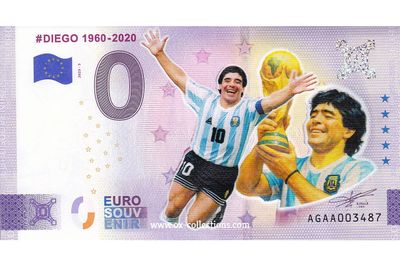 0 Euro-Schein Diego COLOR 2025-3