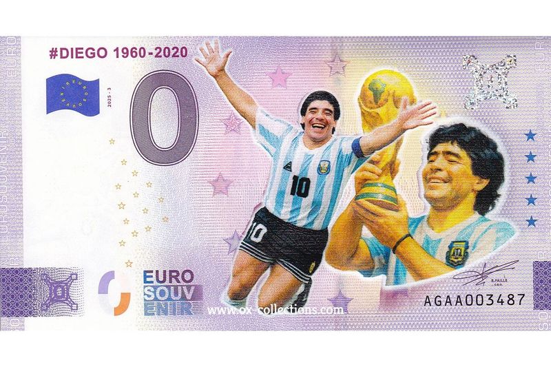 0 Euro-Schein Diego COLOR 2025-3