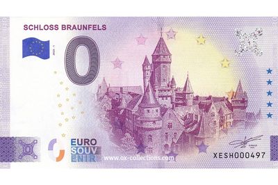 0 Euro-Schein Schloss Braunfels 2025-1