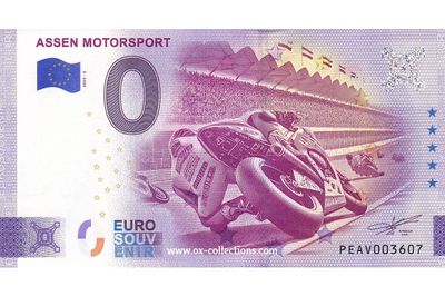 NL - Assen Motorsport - 2025-02 Zero Euro Note Assen Motorsport 2025-2 souvenir