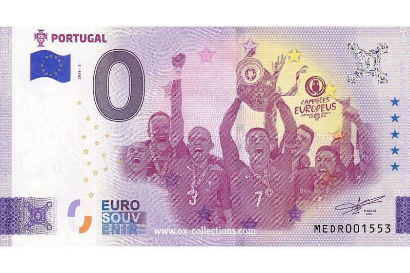 0 Euro-Schein Portugal 2026-2