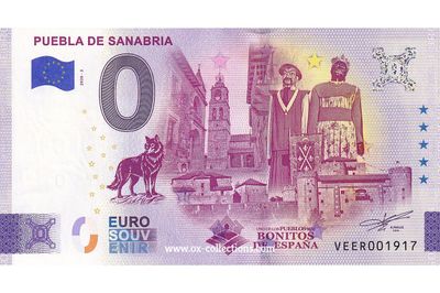 0 Euro-Schein Puebla de Sanabria 2026-2