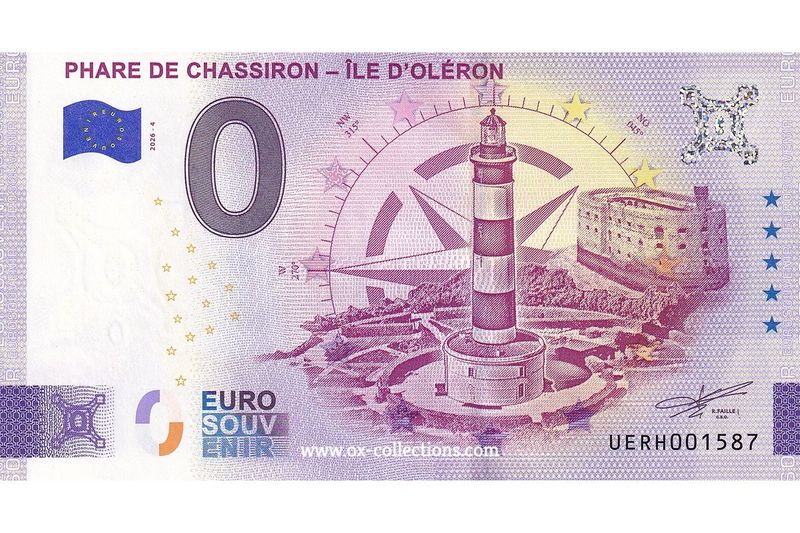 0 Euro-Schein Phare de Chassiron 2026-4