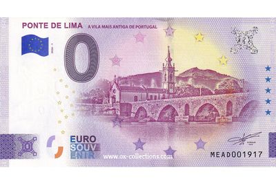 0 Euro-Schein Ponte de Lima 2026-1
