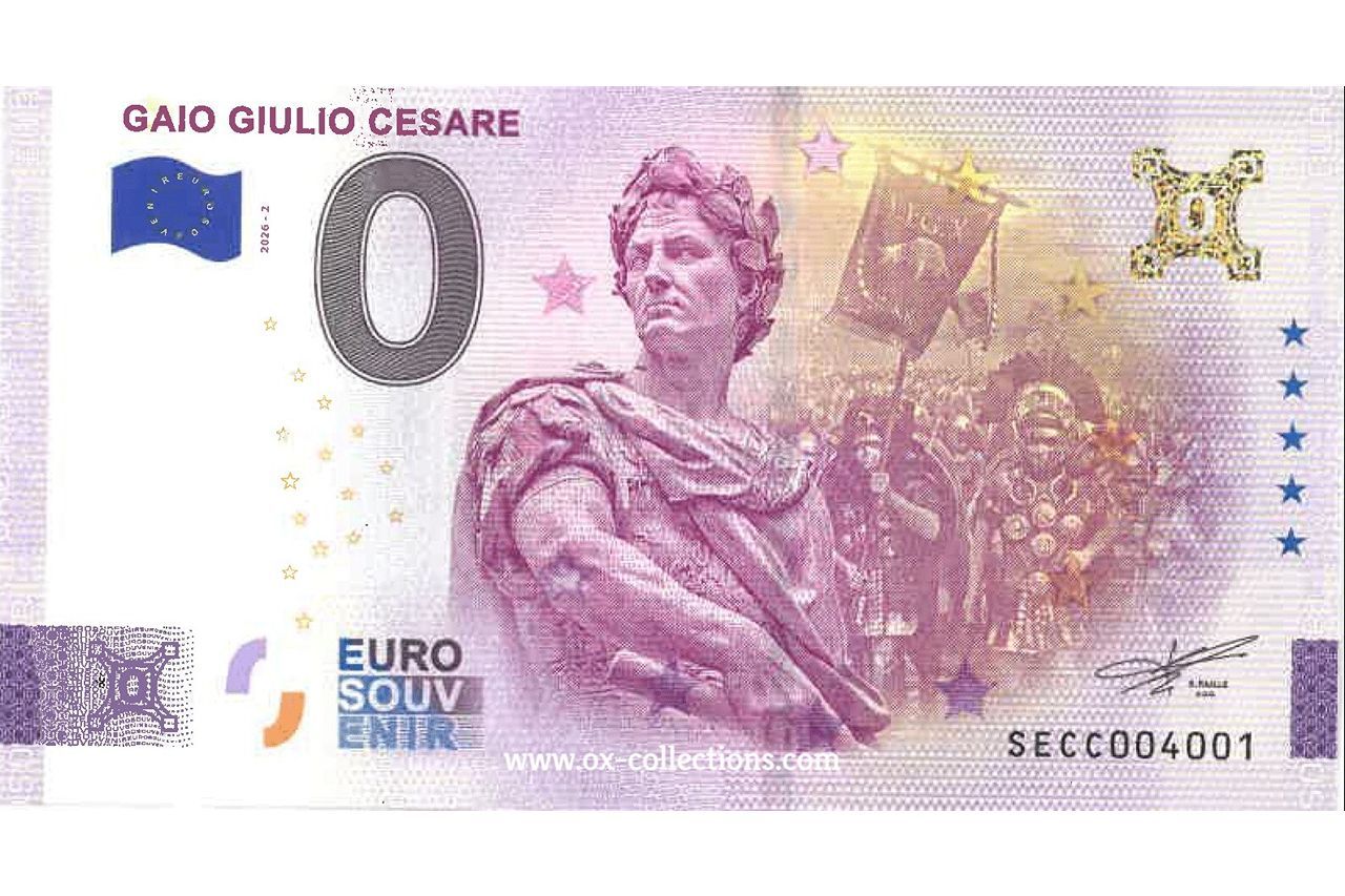 IT - Gaio Giulio Cesare - 2026-02 0 Euro-Schein Gaio Giulio Cesare 2026-2 Gold