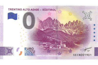 0 Euro-Schein Trentino Alto Adige 2026-10
