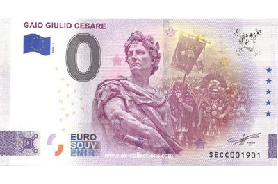 Billet 0 euro Gaio Giulio Cesare 2026-2 souvenir