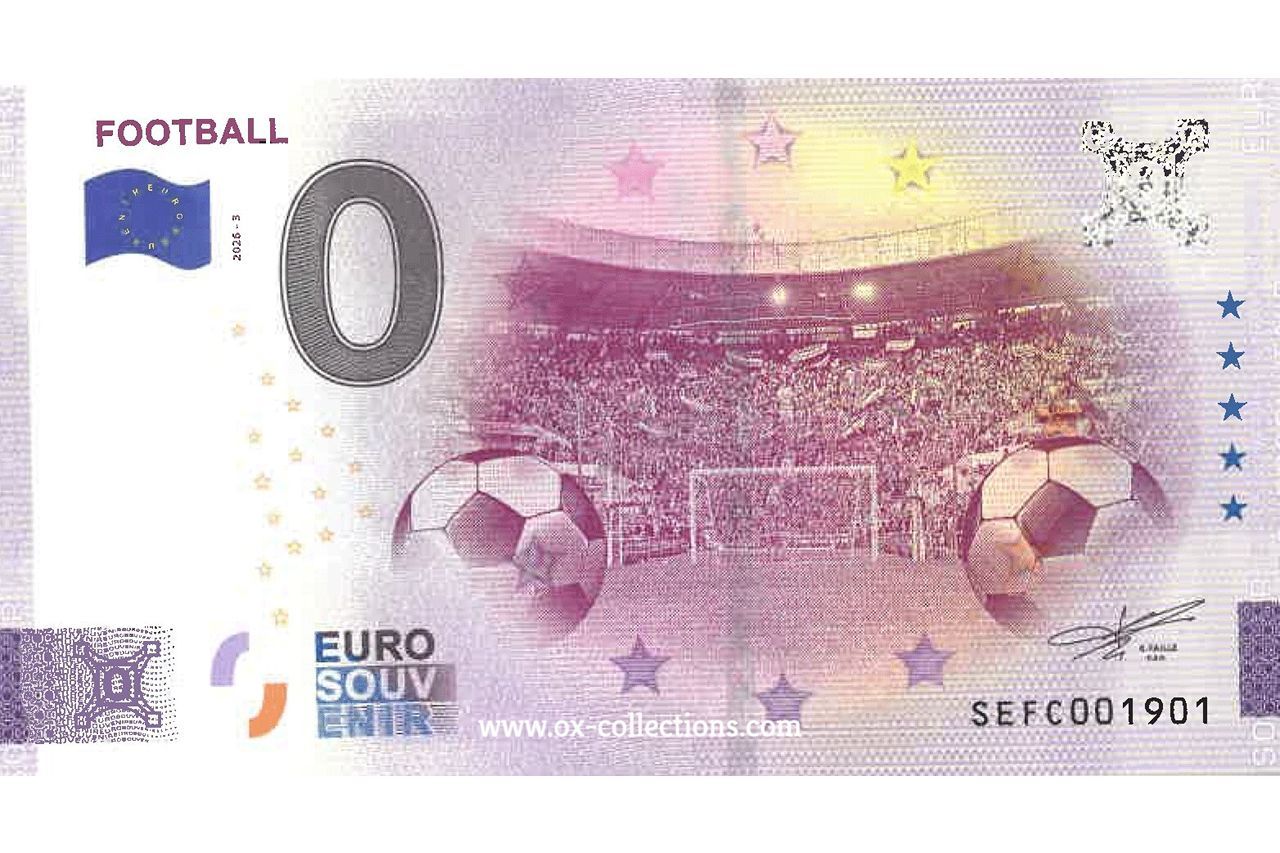 0 Euro-Schein Football 2026-3