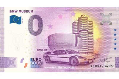 0 Euro-Schein BMW Museum BMW M1 2026-13