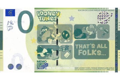 Memo-Schein Parque Warner 274/2