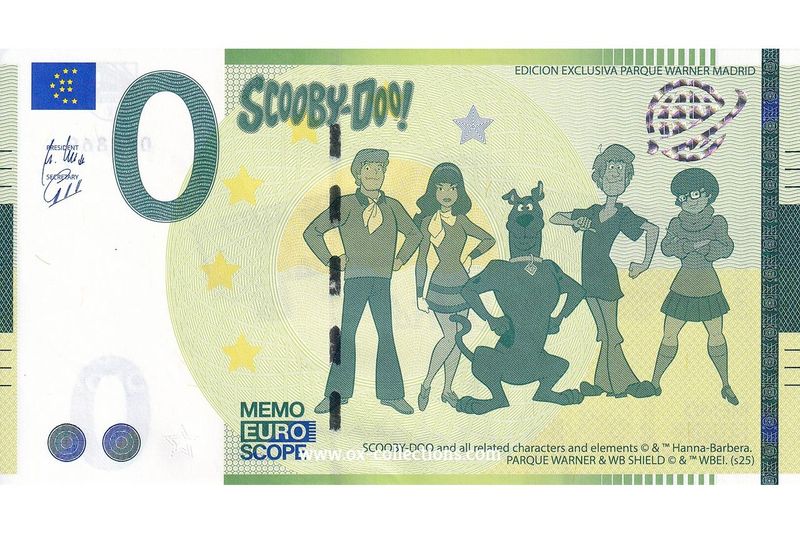 Memo-Schein Parque Warner 274/6 Souvenir