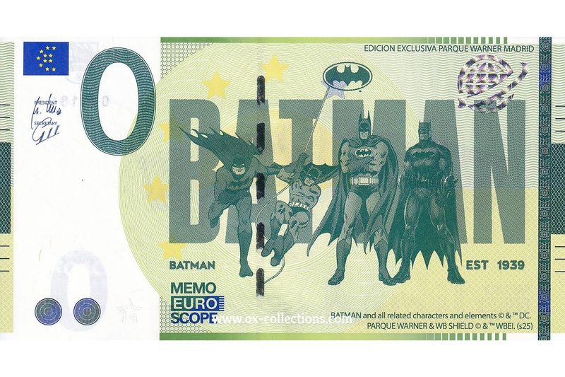 Memo-Schein Parque Warner 274/9 Souvenir