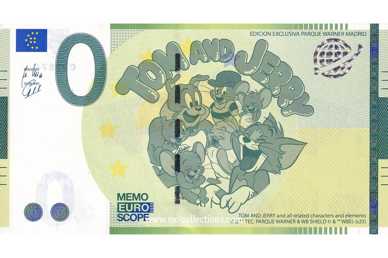 Memo-Schein Parque Warner 274/10