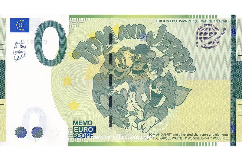 ES - Parque Warner - 274/10 Billet Mémo Parque Warner 274/10 souvenir